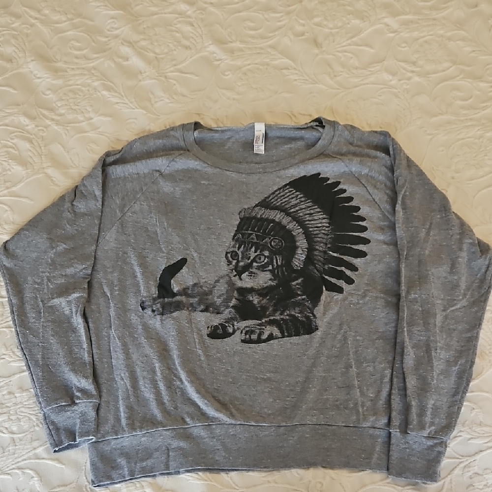 American Apparel Gray Crewneck Sweatshirt